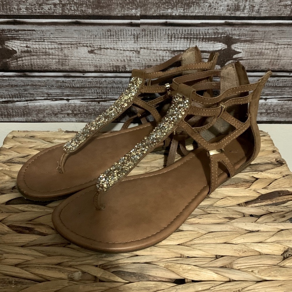 LAST CHANCE! ROUTE 66 Embellished Sandal
